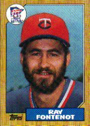1987 Topps Baseball Cards      124     Ray Fontenot